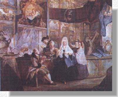 La tienda del anticuario, una de las pieza maestra del Rococó
